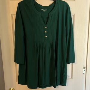 Coldwater Creek Women's Green Top